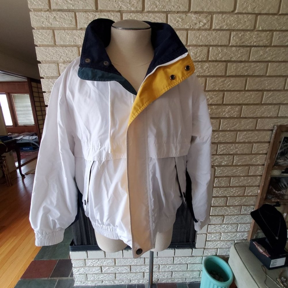 London Fog Spring Lightweight Water Resistant Jacket L